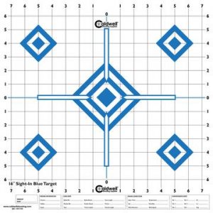 Sight In Target 16" Hi Contrast Blue, 10pk